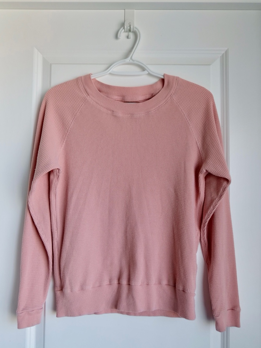Tna Waffle Raglan Longsleeve Pink XXS